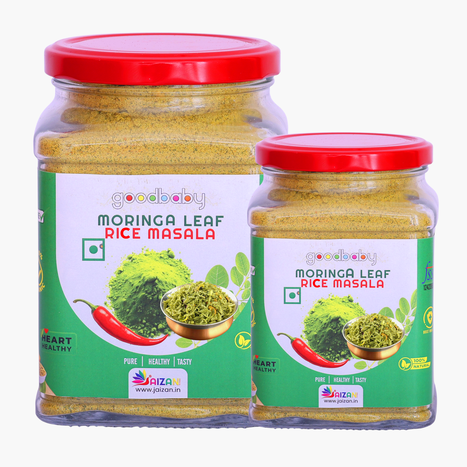 Moringa Rice Masala Powder - GLASS